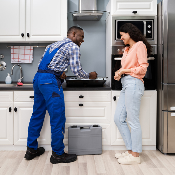 how long does it typically take to complete cooktop repair services in Randolph Alabama